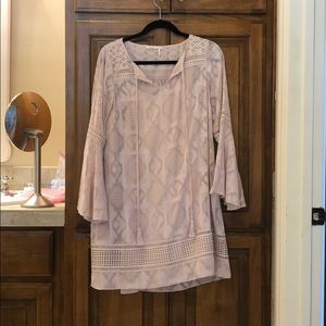 Pink Anthropologie dress!!